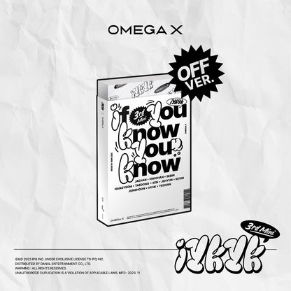 OMEGA X - IYKYK 3ER MINI ÁLBUM
