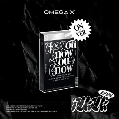 OMEGA X - IYKYK 3ER MINI ÁLBUM