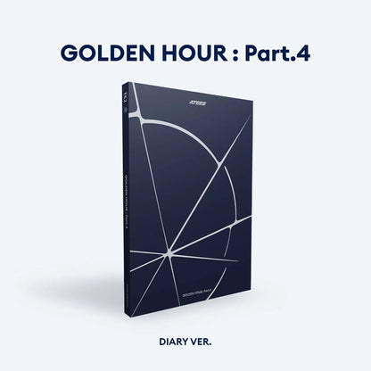 ATEEZ - GOLDEN HOUR : PART.4 13TH MINI ALBUM [STANDARD VER.]