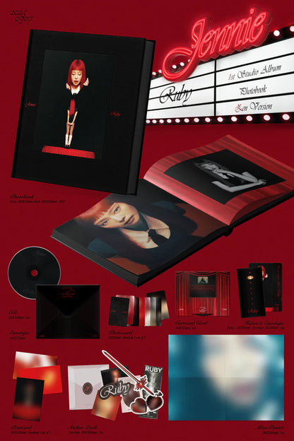 JENNIE (BLACKPINK) - RUBY THE 1ST STUDIO ALBUM