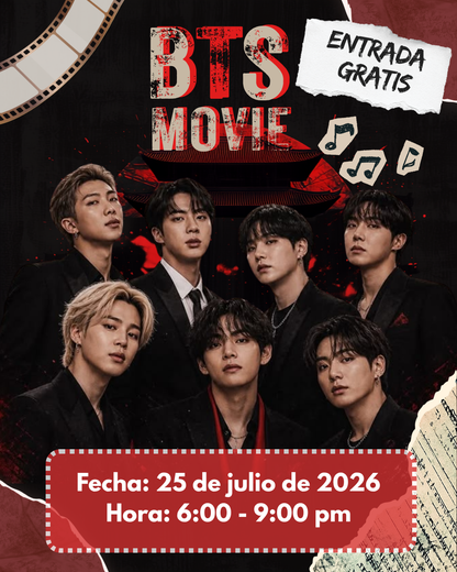 BTS - ARIRANG MOVIE NIGHT [25 DE JULIO DE 2026]