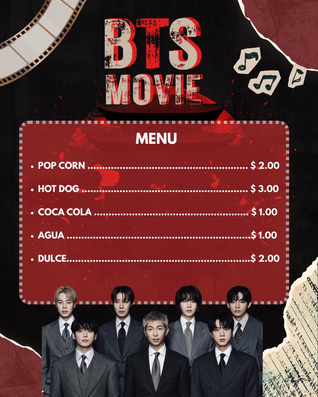 BTS - ARIRANG MOVIE NIGHT [25 DE JULIO DE 2026]