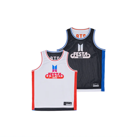 BTS - 2025 FESTA MD OFFICIAL REVERSIBLE BASKETBALL UNIFORM