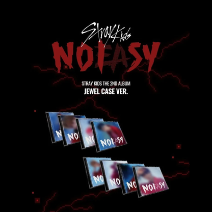 STRAY KIDS - NOEASY 2ND ALBUM [JEWEL CASE VER.]