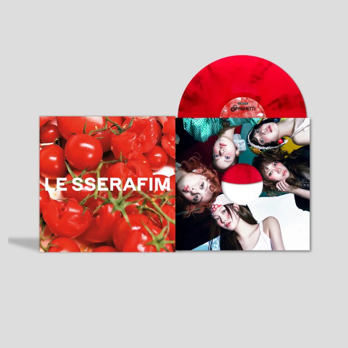 LE SSERAFIM - SPAGHETTI PRIMER ÁLBUM SENCILLO [VERSIÓN VINILO]