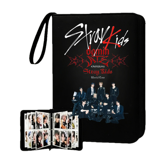 ATEEZ - THE WORLD EP.FIN: CARPETA DE TARJETAS FOTOGRÁFICAS DE TAPA DURA DE WILL MERCHANDISING OFICIAL