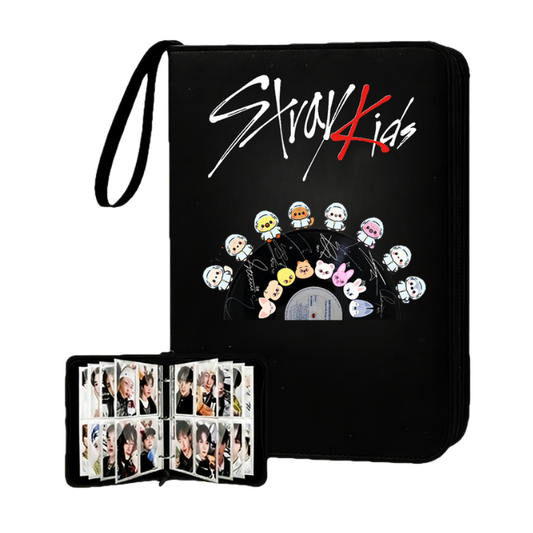 ATEEZ - THE WORLD EP.FIN: CARPETA DE TARJETAS FOTOGRÁFICAS DE TAPA DURA DE WILL MERCHANDISING OFICIAL
