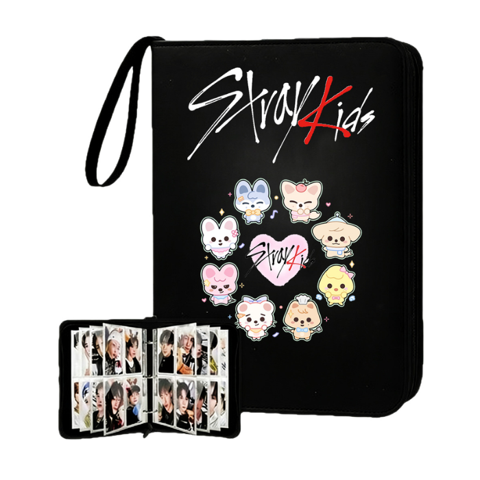ATEEZ - THE WORLD EP.FIN: CARPETA DE TARJETAS FOTOGRÁFICAS DE TAPA DURA DE WILL MERCHANDISING OFICIAL