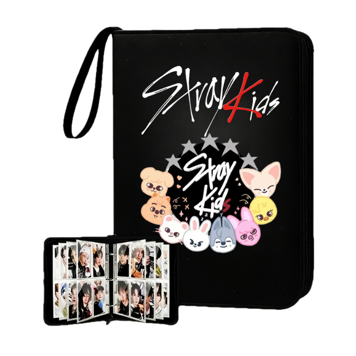 ATEEZ - THE WORLD EP.FIN: CARPETA DE TARJETAS FOTOGRÁFICAS DE TAPA DURA DE WILL MERCHANDISING OFICIAL