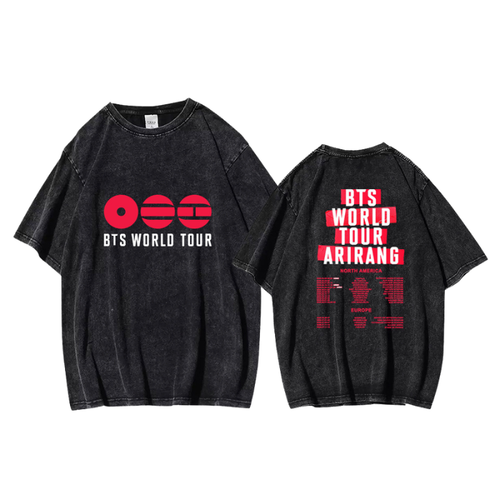BTS - ARIRANG WORLD TOUR T-SHIRT FANMADE [THE TOUR]