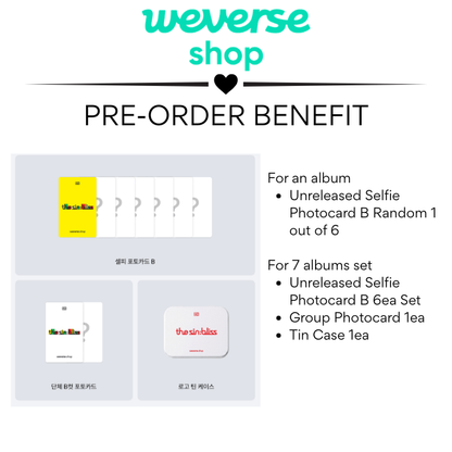 (PRE-ORDER) ENHYPEN - THE SIN: BLISS 8TH MINI ALBUM / POB [ENGENE VER.]