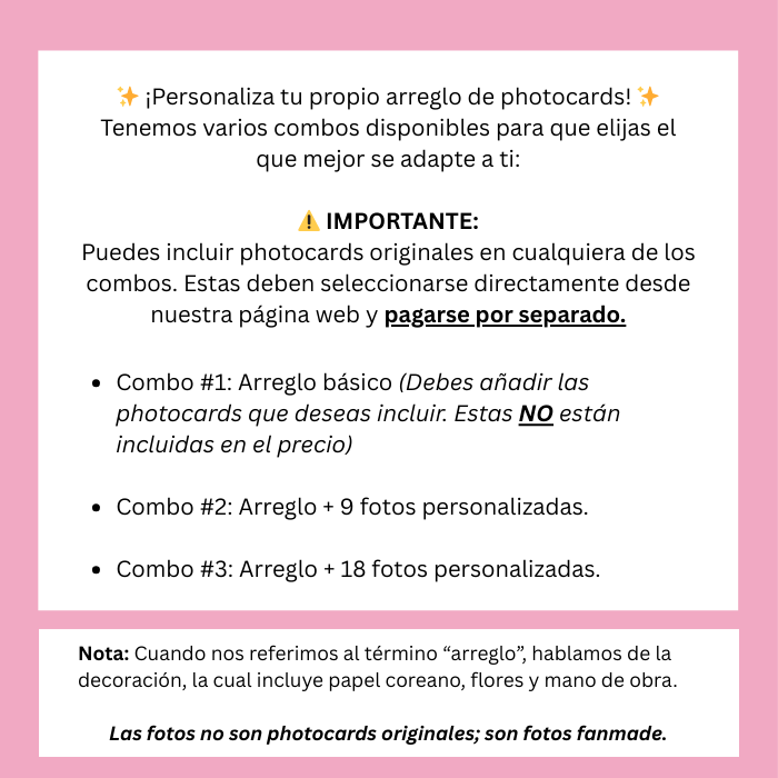 RAMO DE FOTOTARJETAS