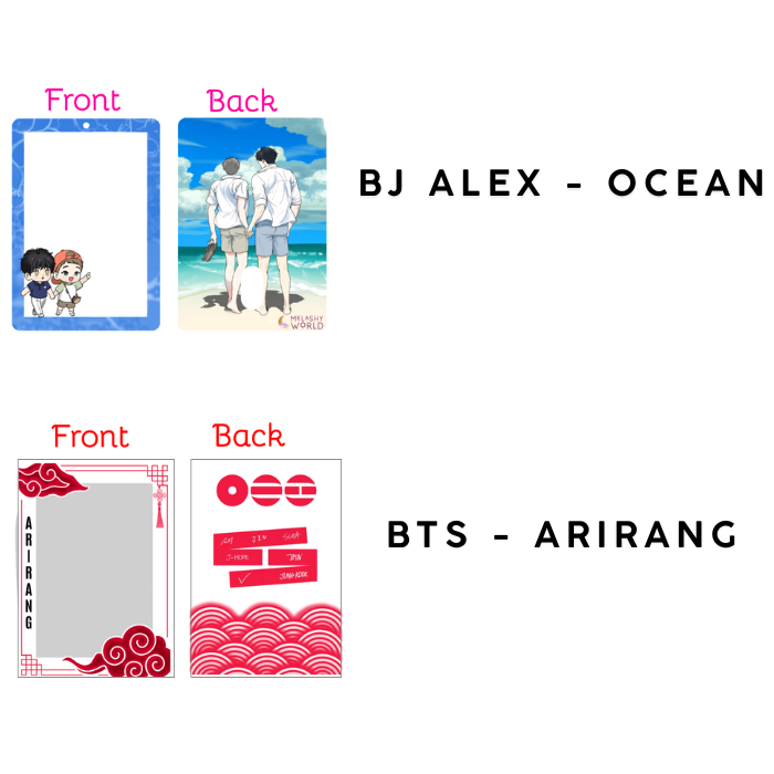 PORTA TARJETAS FOTOGRÁFICAS PERSONALIZADO