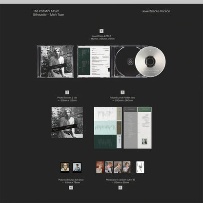 MARK TUAN (GOT7) - SILHOUETTE 2ND MINI ALBUM [JEWEL VER.]