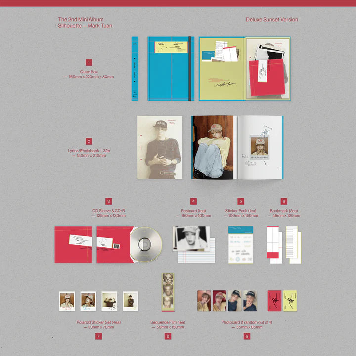 MARK TUAN (GOT7) - SILUETA ​​2DO MINI ÁLBUM