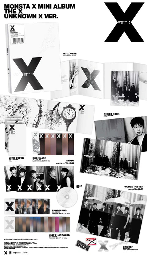 MONSTA X - THE X 13TH MINI ALBUM