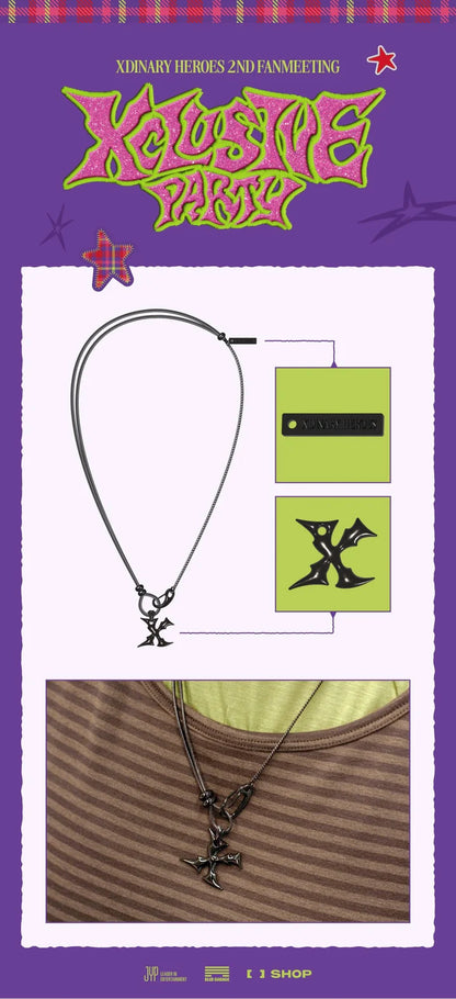 (PRE-ORDER) XDINARY HEROES - XCLUSIVE PARTY 2ND FANMEETING OFFICIAL MD NECKLACE