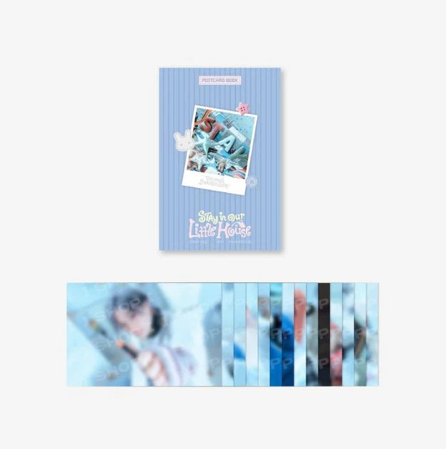 (PRE-ORDER) STRAY KIDS - STAY IN OUR LITTLE HOUSE 6TH FANMEETING MD POSTCARD BOOK