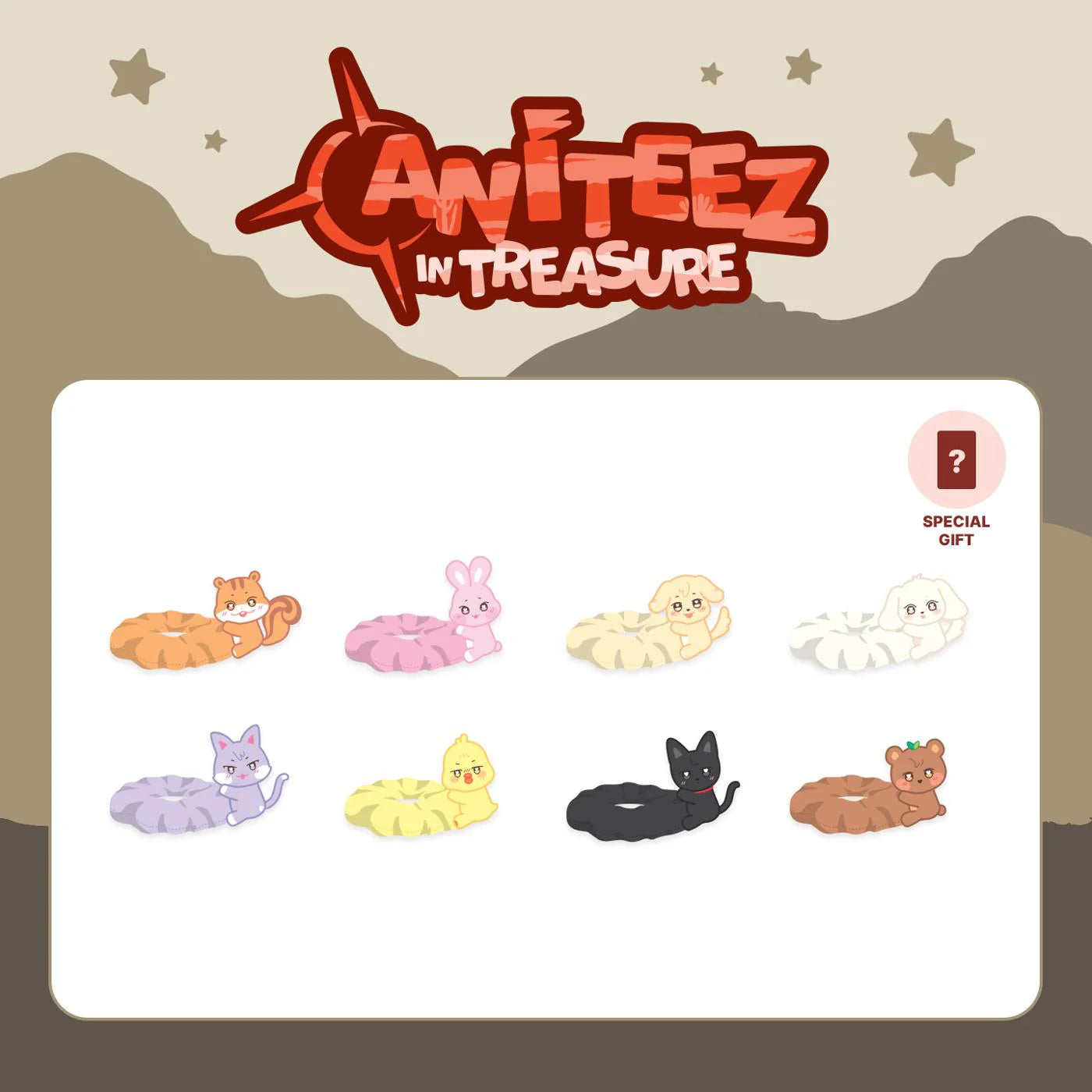 ATEEZ - ANITEEZ IN TREASURE POP-UP MD - Correa para barra de luz