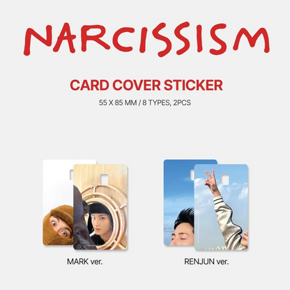 JAEMIN (NCT DREAM) - NARCISSISM 1ST PHOTO EXIHIBITION OFFICIAL MD CARD COVER STICKER