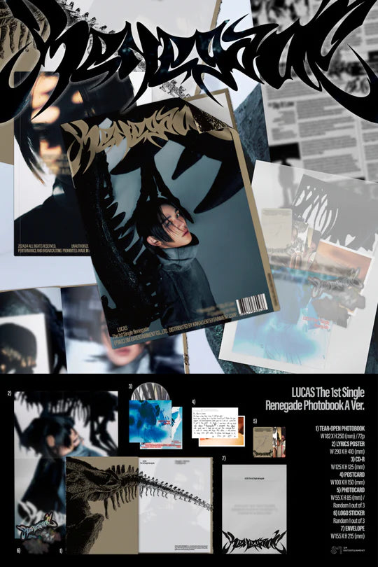 LUCAS - RENEGADE [LIBRO DE FOTOS VER.] ÁLBUM