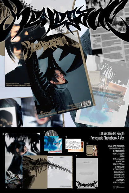 LUCAS - RENEGADE [LIBRO DE FOTOS VER.] ÁLBUM