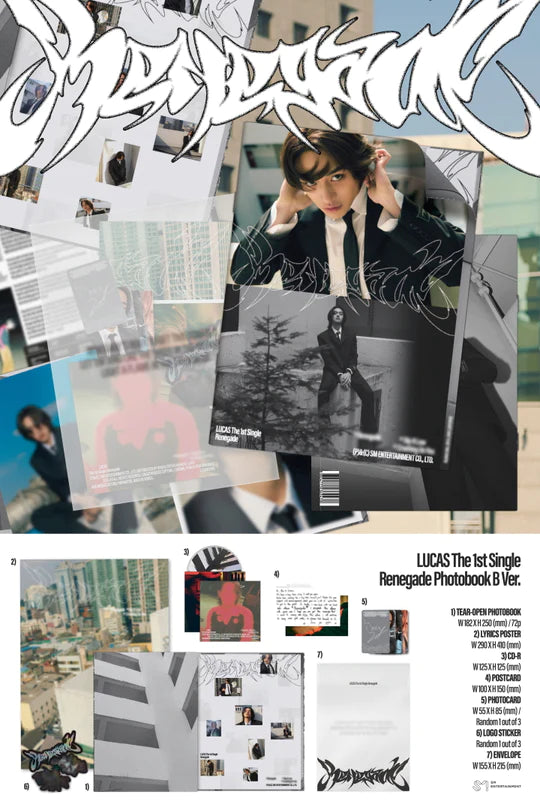 LUCAS - RENEGADE [LIBRO DE FOTOS VER.] ÁLBUM