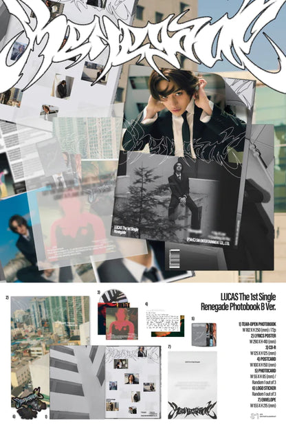 LUCAS - RENEGADE [LIBRO DE FOTOS VER.] ÁLBUM