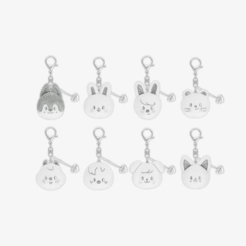 STRAY  KIDS - dominATE: celebrATE MD SKZOO FACE KEYRING SILVER