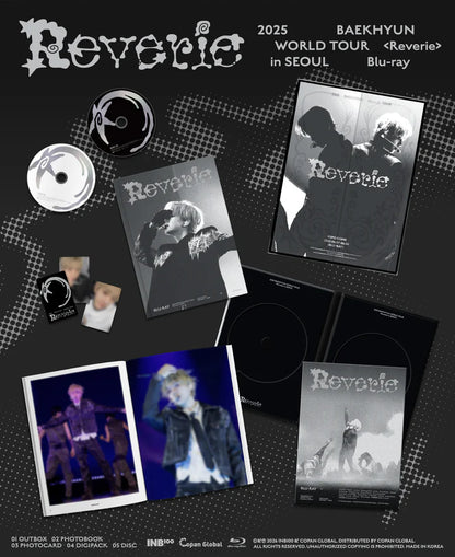 BAEKHYUN (EXO) - BLU-RAY DE LA GIRA MUNDIAL REVERIE 2025 EN SEÚL