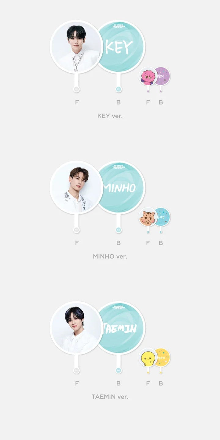 SHINEE - ESSAY WORLD VII IMAGEN OFICIAL DE MD SET DE PIQUETES