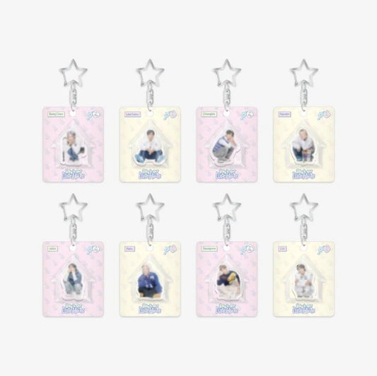 (PRE-ORDER) STRAY KIDS - STAY IN OUR LITTLE HOUSE 6TH FANMEETING MD MINI BLOCK KEYRING