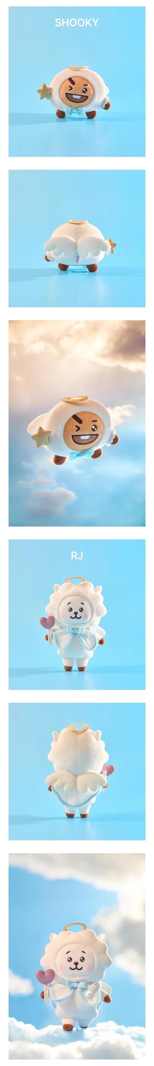 BTS - BT21 ANGEL &amp; VILLAIN OFICIAL MD ANGEL PLUSH