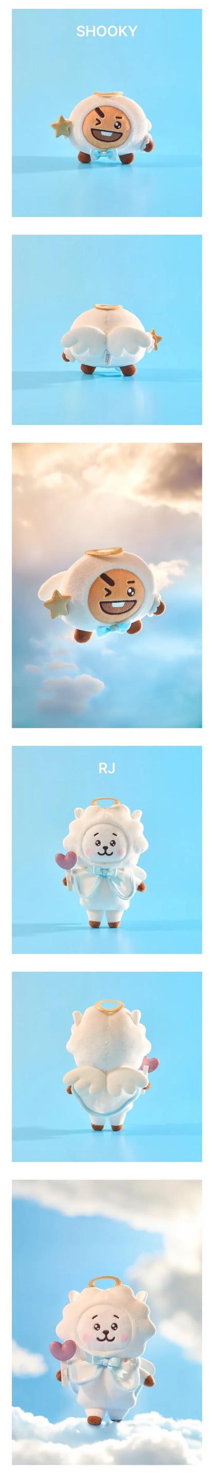 BTS - BT21 ANGEL &amp; VILLAIN OFICIAL MD ANGEL PLUSH