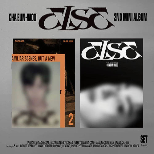 CHA EUN-WOO - ELSE [SEGUNDO MINI ÁLBUM]