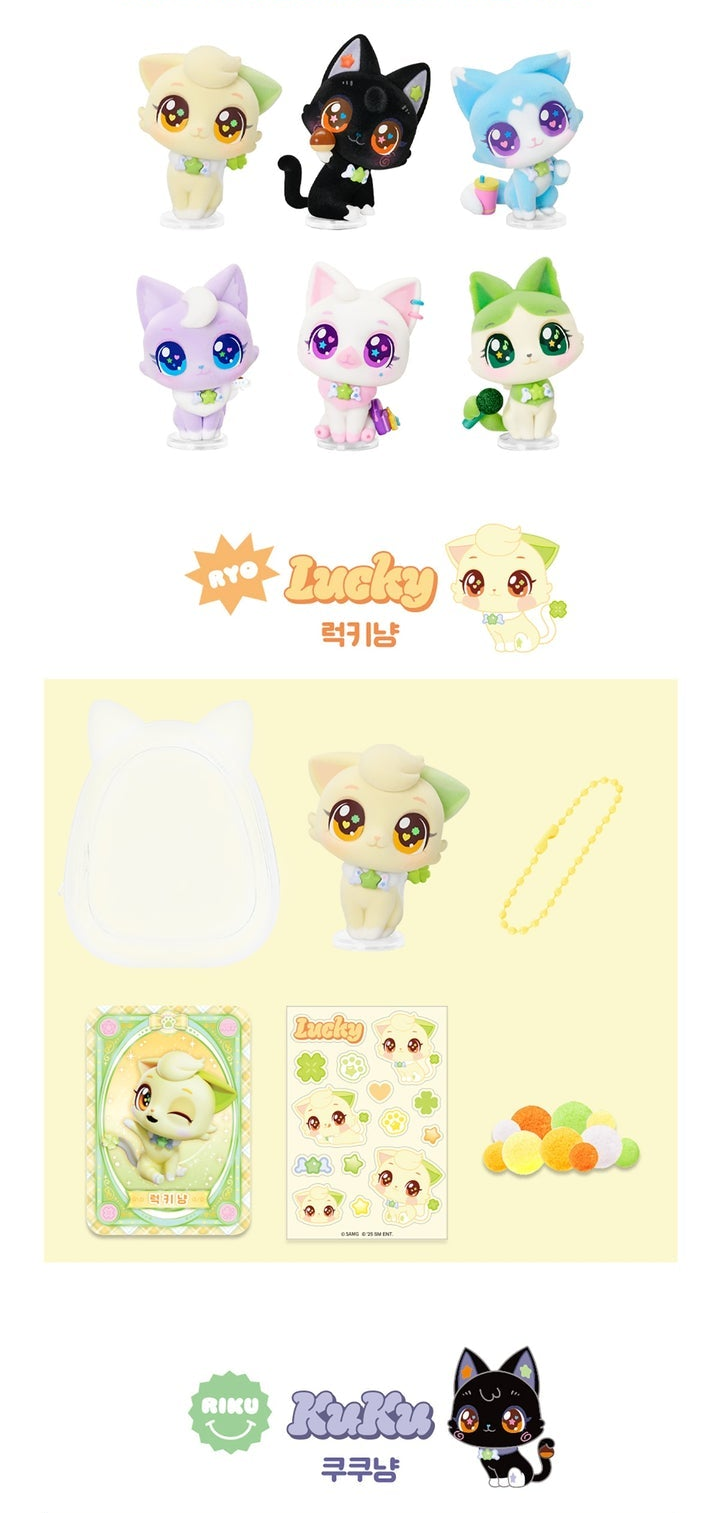 NCT WISH - WISHCAT X NCT WISH OFFICIAL MD BLIND BOX FIGURE