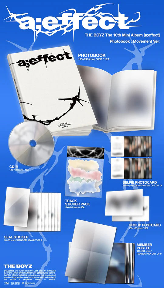 THE BOYZ - A;EFFECT DÉCIMO MINI ÁLBUM
