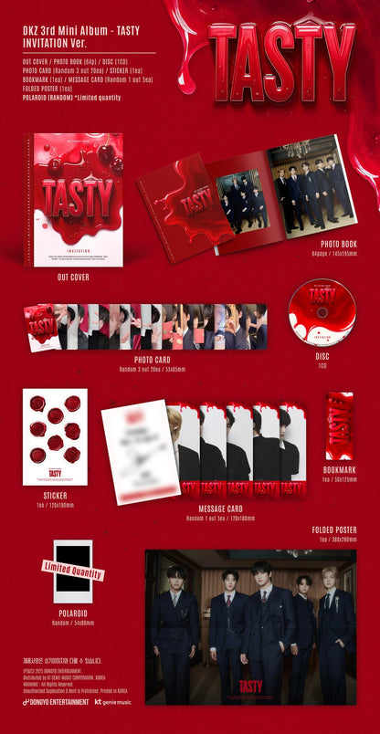 DKZ 3RD MINI ALBUM TASTY