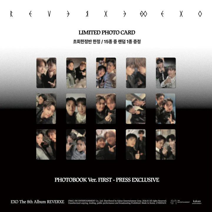 EXO - REVERXE 8TH ALBUM [PHOTOBOOK VER.]