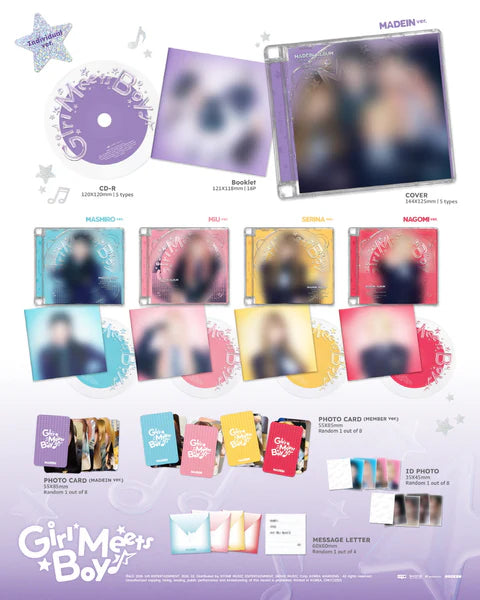 MADEIN - GIRL MEETS BOY ALBUM