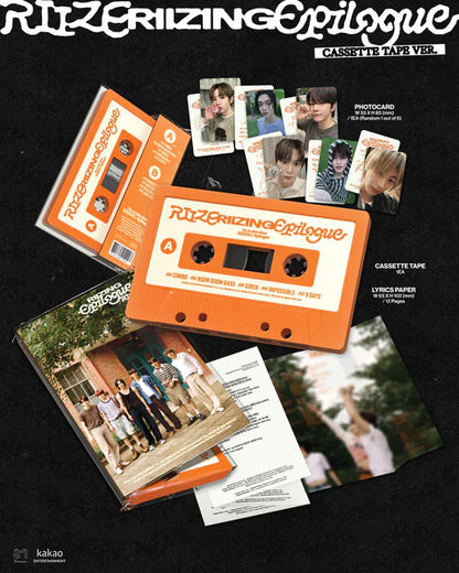 RIIZE - RIIZING: EPÍLOGO 1ER MINI ÁLBUM [VERSIÓN EN CINTA DE CASSETTE]