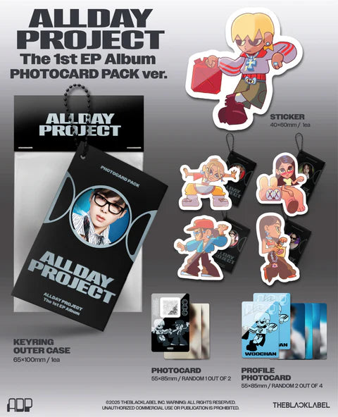 ALLDAY PROJECT - ALLDAY PROJECT 1ST EP ALBUM [PHOTOCARD PACK VER.]