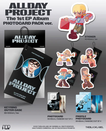 ALLDAY PROJECT - ALLDAY PROJECT 1ST EP ALBUM [PHOTOCARD PACK VER.]