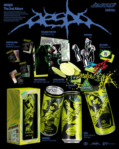 (PRE-ORDER) AESPA - LEMONADE 2ND ALBUM [CAN VER.]