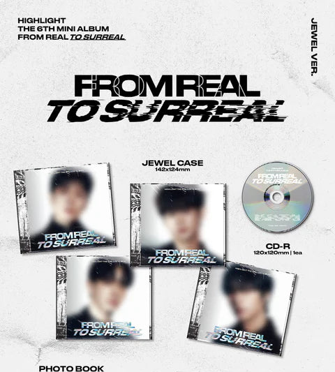 HIGHLIGHT - FROM REAL TO SURREAL 6TH MINI ALBUM [JEWEL VER.]