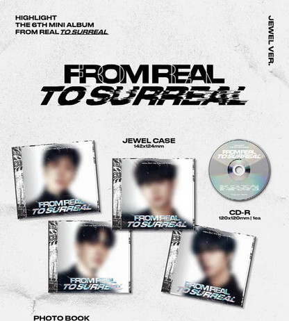 HIGHLIGHT - FROM REAL TO SURREAL 6TH MINI ALBUM [JEWEL VER.]