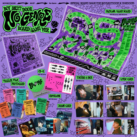 BOYNEXTDOOR - NO GENRE 4TH EP ALBUM [BOARD GAME VER.]