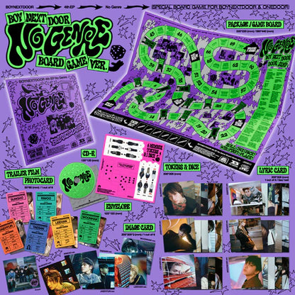 BOYNEXTDOOR - NO GENRE 4TH EP ALBUM [BOARD GAME VER.]