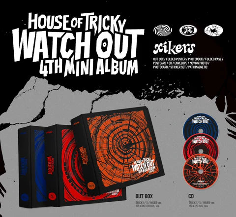 XIKERS - HOUSE OF TRICKY: CUIDADO 4º MINI ÁLBUM