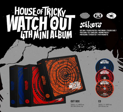 XIKERS - HOUSE OF TRICKY: CUIDADO 4º MINI ÁLBUM